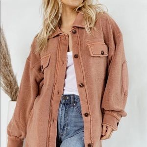 Free People Ruby Jacket in Bright Cider